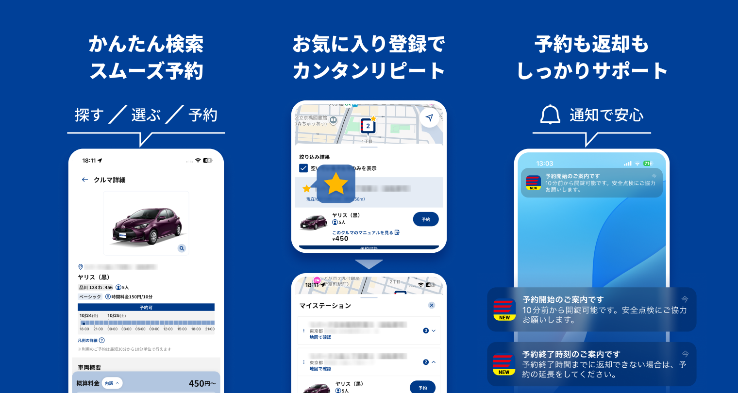 三井のカーシェアーズ